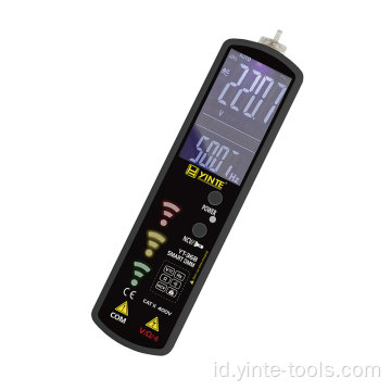 Tipe-C Mengisi Pengingat Tegangan Rendah Multimeter Cerdas